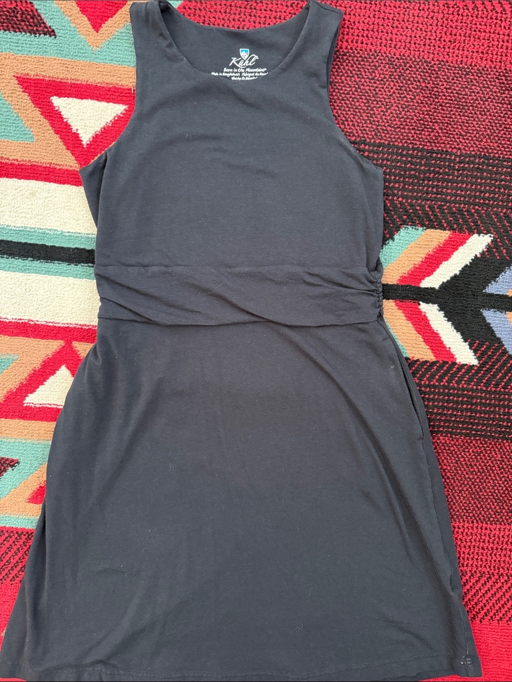 Kuhl Black Sleeveless Mini Dress